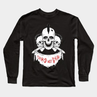 3 Skull Iconic Long Sleeve T-Shirt